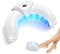 Foldable Nail Fungus Laser Device, Safe & Effective Home Treatment Device for Multiple Toenails & Fingernails, Suitable for Discolored and Thickened Toenails(White)
