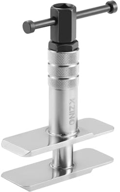 KZINO Heavy Duty Motorcycle Brake Caliper Spreader Tool - Compression Tool for Most Vehicle Brake Discs
