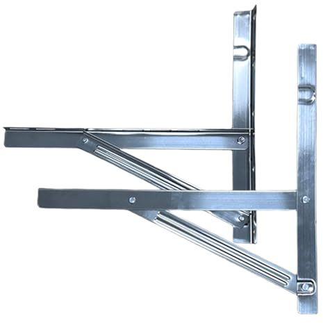 Support de climatisation | Support mural pour split - Support en acier inoxydable pour balcon sûr en extérieur