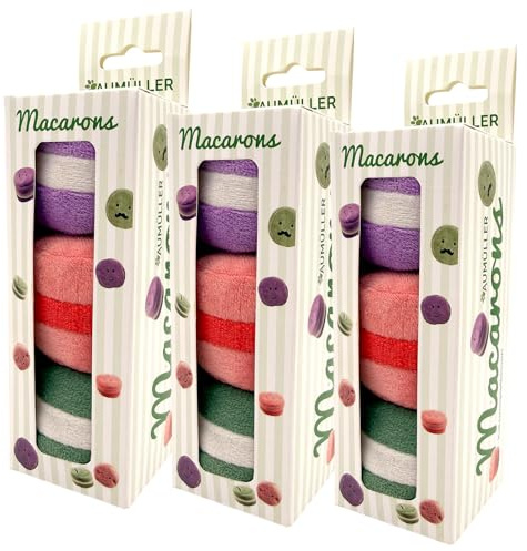 Aumüller Katzenspielzeug Macarons, 3X 3 Stück - Spielzeug für Katzen mit Silver Vine und Katzenminze