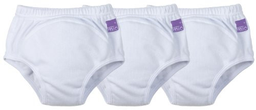Bambino Mio, Trainingshose, Weiß, 3+ Jahre (3er Packung)