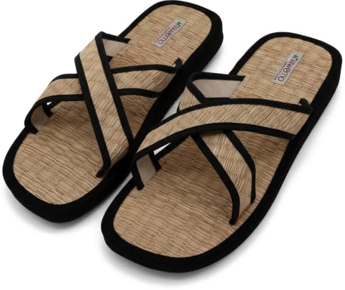 Nawemo Zimtlatschen Klassisch Damen Herren, Zimt-Sandalen, Beige