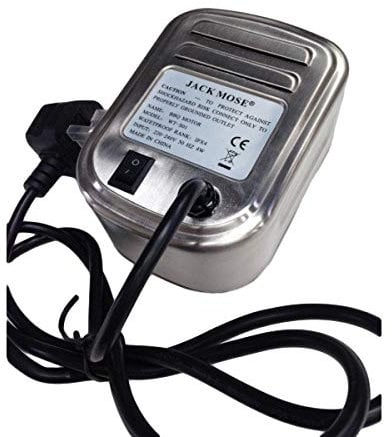 SunshineBBQs Stainless Steel BBQ Rotisserie Electric Mains Spit Motor Heavy Duty