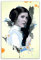 Kunstbruder Prinzessin Leia Color (div. Größen) - Kunst Druck auf Leinwand 60x90cm