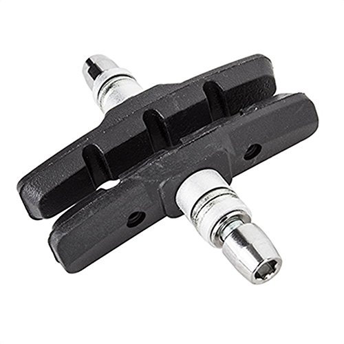 Clarks Bremsen MTB-Hybrid V-Brake Bremsbeläge Cantilever Block Gewinde Typ, schwarz/schwarz, 70 mm