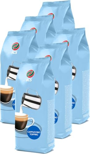 ICS Gourmet Cappuccino Topping 6 x 1.000g | Automatenfähiges Milchpulver
