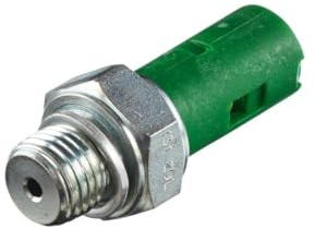 HELLA 6ZL 009 600-051 Oil Pressure Switch - 12V - 1-pin connector - Normally Closed Contact - Colour: Green