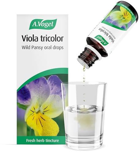 A.Vogel Viola Tricolor Wild Pansy|Herbal Food Supplement|Extract of organically Grown and Freshly harvested Viola Tricolor|Suitable for Vegans|50ml