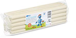 Becks Plastilin B100491 Knete, Natur, 1000 g