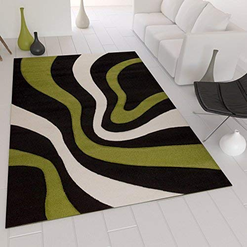 VIMODA Sommerfarben Moderner Jugend Designer Teppich in versch Größen in GRÜN Teppich (GRÜN, 200 cm x 290 cm)