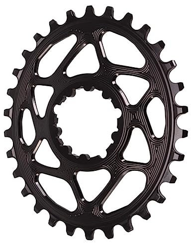 ABSOLUTE BLACK - Oval Boost148 Direct Mount Traktion Kettenblatt schwarz / 3 mm versetzt, 30t