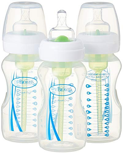 Dr. Brown's Options Wide Neck Triple Pack, 270 ml