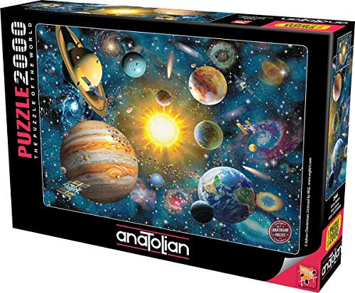 Puzzle Anatolian - Adrian Chesterman: Solar System, 2.000 piese (ANA.3946)