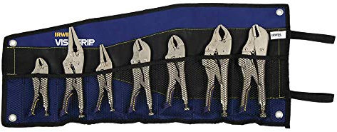 Craftsman Irwin Vise-Grip Locking Pliers, Fast Release Kit, 7-Piece (IRHT82595)