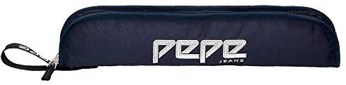 Pepe Jeans Uma Fall Flöte Blau 37x9x2 cms Polyester