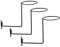 perfk 3X Helmhalter Halterung Helmaufbewahrung Display Rack Helm Haken Display Rack Halter