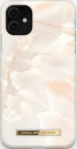 IDEAL OF SWEDEN iPhone 11/XR Fashion Case, Rose Pearl Marble