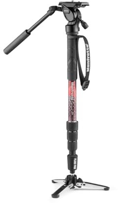 Manfrotto Element MII Video Monopod with Live Fluid Head