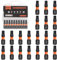 BAIDETS Pro T27 Bit-Sortiment - Schraubendreher Bits Set 20 Stück, 25mm Länge, Schrauber-Bit, 1/4 Sechskantschaft, mit Spender-Box