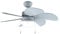 Cecotec - Ventilatore da Soffitto con luce EnergySilence Aero 3600 Vision Full Sky, 50 W, Diametro 92 cm, 3 Velocità, 6 Lame Reversibili, Inverno-Estate, Utilizzo Facile, Interruttore a Catena