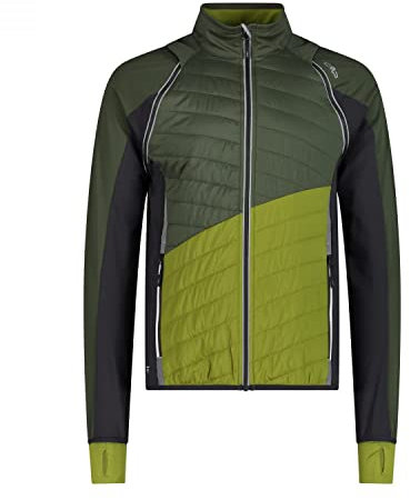 CMP Unisex Gilet Da Donna wasserdichte Softshelljacke für Damen, Anthrazit-Lila Neon, 42, Ölgrün, 58