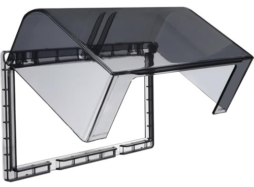 Housoutil Tapa De Enchufe De 2 Bandas Tapa De Enchufe Eléctrica De Doble Posición Tapa De Enchufe Adhesiva Resistente A La intemperie Para Interior Y Exterior