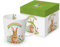 Kaffeebecher Hase mit Geschenkbox, Tasse Tiere Tier Geschenkset, Rainbow Rabbit, Hasen Kaninchen