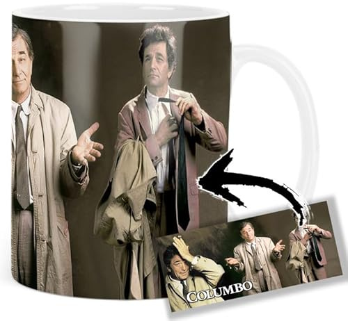 Columbo Peter Falk Tasse Keramikbecher Mug