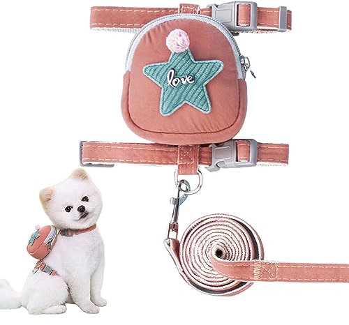 Niktule Hunderucksack für kleine Hunde zum Tragen | Rucksack aus Polyestergewebe mit Hundegeschirr | Hundebekleidung, Haustierdekoration für tägliche Spaziergänge, Wandern, Training, Jagd