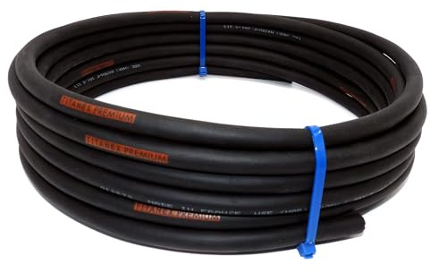 TITANEX PREMIUM H07RN-F 3x2,5 mm² (3G2,5) Industriekabel, Baustellenkabel, Campingkabel für den Außenbereich 5-100m inkl. 10 Aderendhülsen (50 Meter)