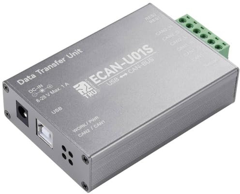 TRU Components TC-ECAN-U01S CAN Umsetzer USB, CAN Bus 8 V/DC, 28 V/DC 1 St.