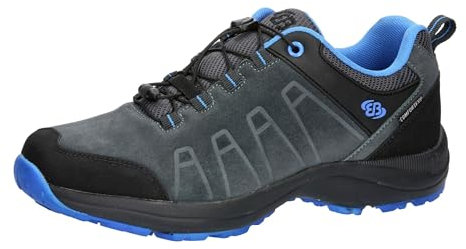 Brütting Herren Mount Harvard Low Trekkingsschuhe, Anthrazit/Blau, 39 EU