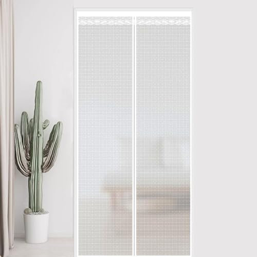 Türvorhang Wärmeschutzvorhang für Türen,Magnet Thermovorhang kälteschutzvorhang Türvorhang Winddicht für Innen Schlafzimmer (80 x 230 cm)