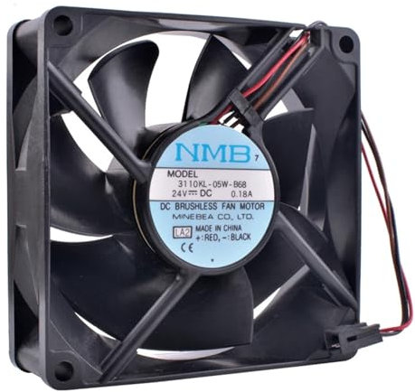 3110KL-05W-B68 8cm 80mm ventilador 8025 24V 0.18A doble rodamiento de bolas inversor silencioso ventilador de refrigeración de ordenador industrial