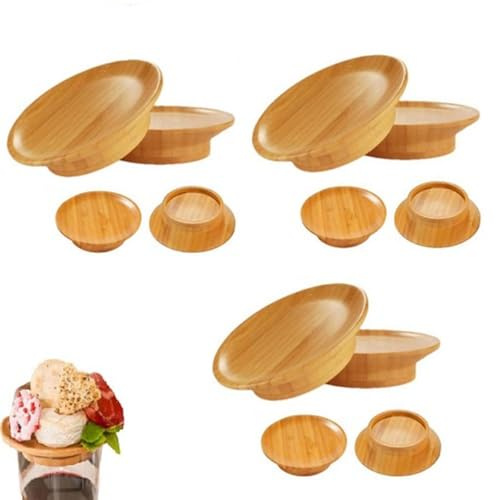 12 Stück Wine Glass Charcuterie Topper, Weinglas Charcuterie Topper, Weinglas Topper, 2024 Neu Wine Glass Topper Charcuterie Untersetzer, Untersetzer für Vorspeisenteller, Desserts