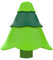 Vielseitiger Trichter mit breiter Öffnung, Trichter für den Küchengebrauch, 3X Weihnachtsbaum-Design-Trichter zum Befüllen von Wasserflaschen, Lebensmittelechter, spülmaschinenfester Kochtrichter für