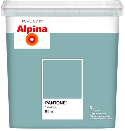 Alpina PANTONE Ether – Wandfarbe im PANTONE-Farbton – 5 Liter