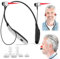 Red Light Therapys Ear Plugs, Tinnitus Infrared Earplugs, Tinnitus Relief Device, Rechargeable Light Ear Canal Irradiation Wireless Earphone, Neck Suspending Irradiator Earplugs for Men and Women
