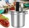 Mezcladora Eléctrica Industrial para Mermeladas/Salsas/Rellenos (20L/25L/40L/60L) - Olla Automática con Raspador de Fondo, Compatibilidad Multi-Calefacción + Control Velocidad Ajustable,60L
