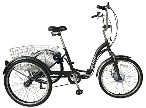 SCOUT Electric tricycle, 24 wheels, folding frame, 6-speed, 14Ah, 250w motor, LCD screen