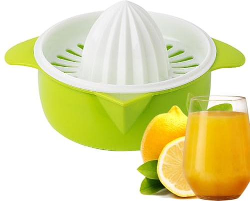 -Limetten-Entsafter – kompakte Handpresse, langlebige Obstschale