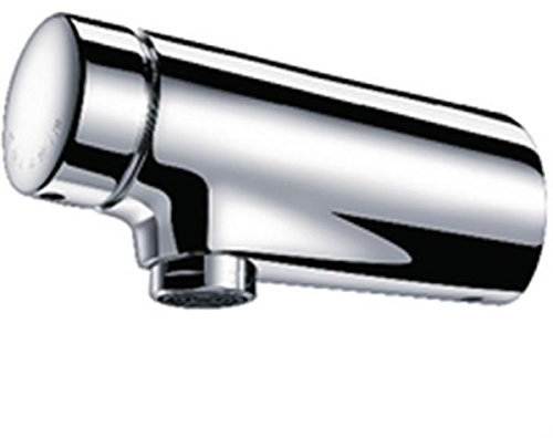 Delabie - Robinet temporise mural TEMPOSOFT pour lavabo corps en laiton massif chrome. brise-jet Ref : 741000