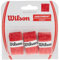 Wilson Overgrip Advantage 3er Griffbänder, Rot, Standard