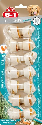 8in1 Delights Pro Dental Kauknochen Größe XS , 7 Stück (84 g)