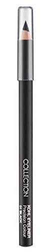 Collection Cosmetics, Kohl Eyeliner Precision Colour, Smokey Eye Effect, 4g, Black