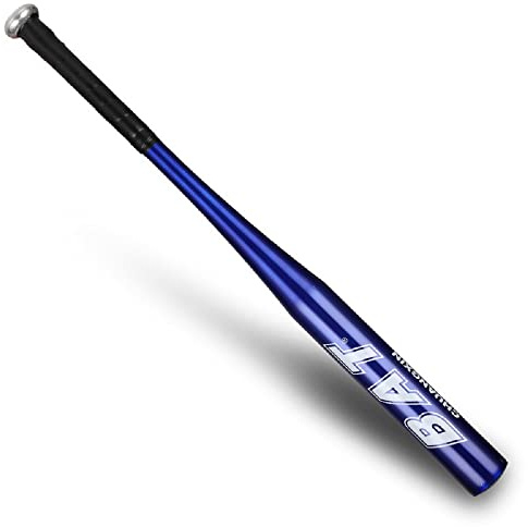 Mazza da baseball in alluminio, rossa e blu, 86,4 cm, P2001C/BTUKM1, Blue, 86 cm