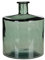 MICA Decorations Bouteille en Verre recyclé Guan - H 26 x Ø 21 cm - Vert