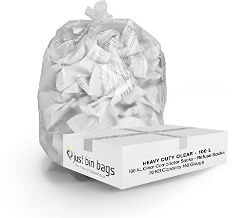 Compactor Bags (Clear Heavy Duty 20kg- 40 Micron)