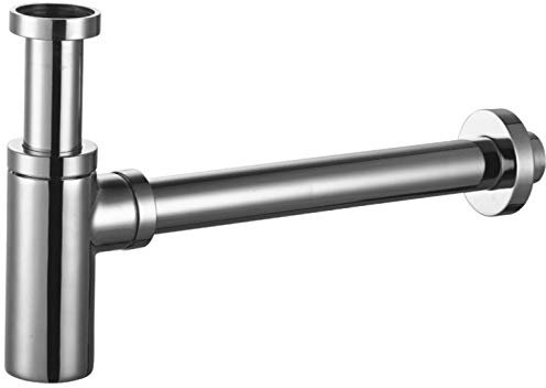 Sifone per lavabo in ottone cromato 1924