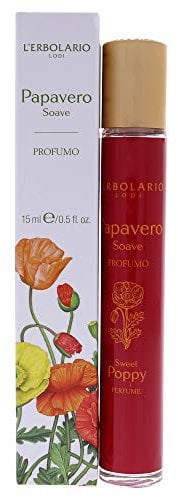 L'Erbolario Papavero Soave Eau de Parfum, confezione da 1 (1 x 15 milliliters)